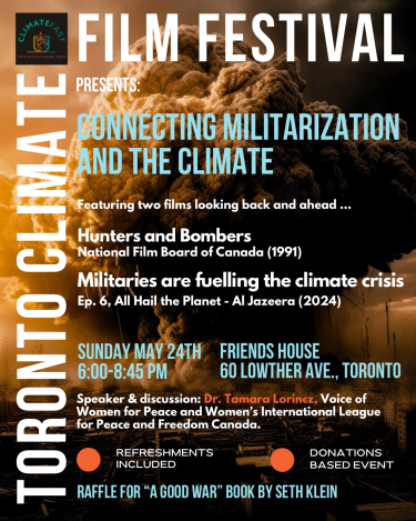 Connecting Militarization and the Climate, Poster